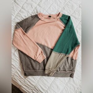 Colorblock Women's Sweater